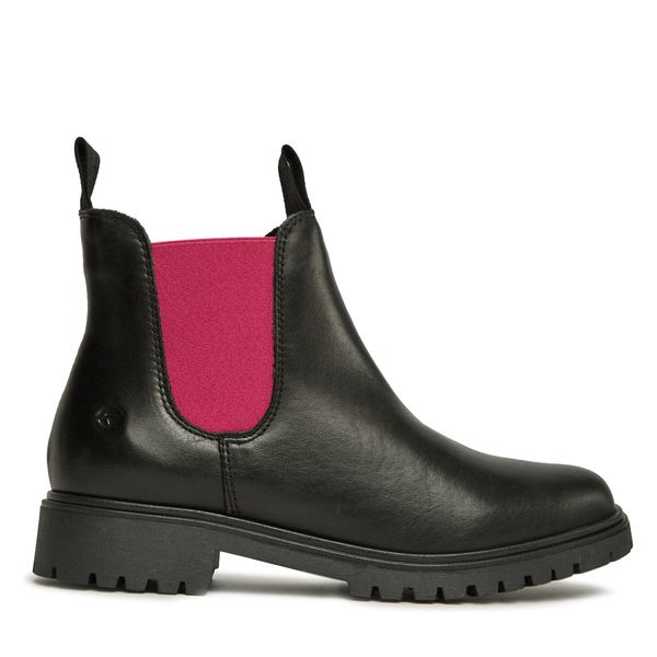 Tamaris Chelsea cipele Tamaris 1-25070-41 Blk Lea./Fuxia 052