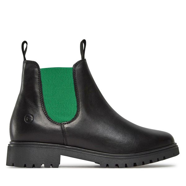 Tamaris Chelsea cipele Tamaris 1-25070-41 Blk Lea./Green 072