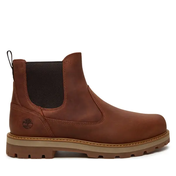 Timberland Chelsea cipele Timberland Britton Road Mid Chelsea TB0A6A4WEM61 Smeđa