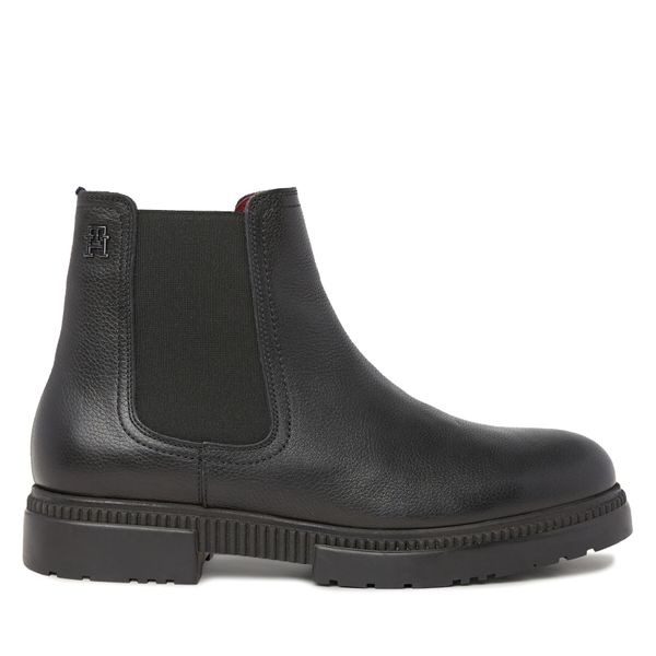 Tommy Hilfiger Chelsea cipele Tommy Hilfiger Comfort Cleated Termo Lth Chel FM0FM04650 Black BDS