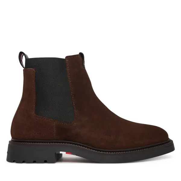 Tommy Hilfiger Chelsea cipele Tommy Hilfiger Comfort Lwt FM0FM05592 Smeđa