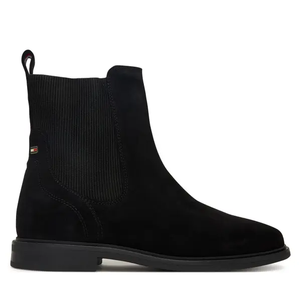 Tommy Hilfiger Chelsea cipele Tommy Hilfiger Flag Boot FW0FW08780 Crna