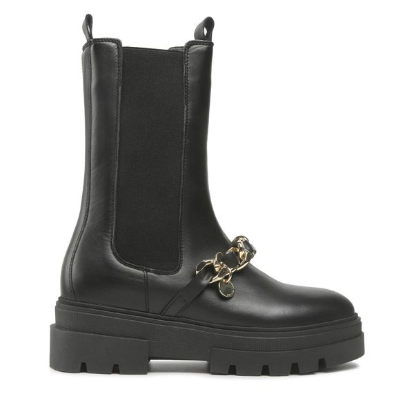 Tommy Hilfiger Chelsea cipele Tommy Hilfiger Monochromatic Chelsea Boot Chain FW0FW07046 Black BDS
