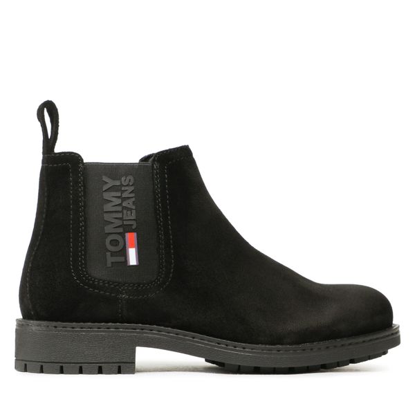 Tommy Jeans Chelsea cipele Tommy Jeans Classic Tommy Jeans Chelsea Boot EM0EM00826 Black BDS