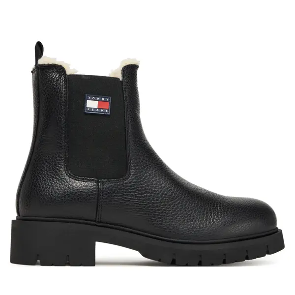 Tommy Jeans Chelsea cipele Tommy Jeans Tjw Chelsea Boot Wl EN0EN02826 Crna