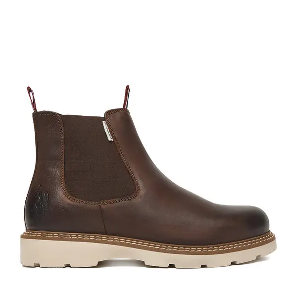 U.S. Polo Assn. Chelsea cipele U.S. Polo Assn. EO-PATRIZ002M/ELE1 Smeđa
