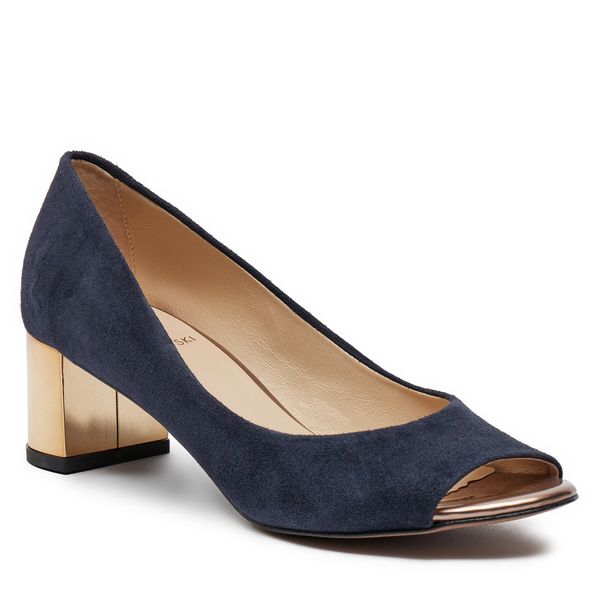 Baldowski Cipele Baldowski W00018-8611-002 Zamsz Granat