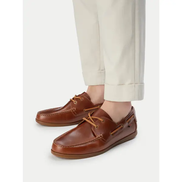 Clarks Cipele Clarks Charmouth Lace 26186434 Smeđa