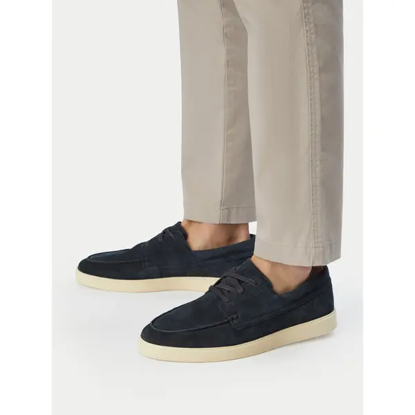 Clarks Cipele Clarks Lockford Boat 26186188 Tamnoplava