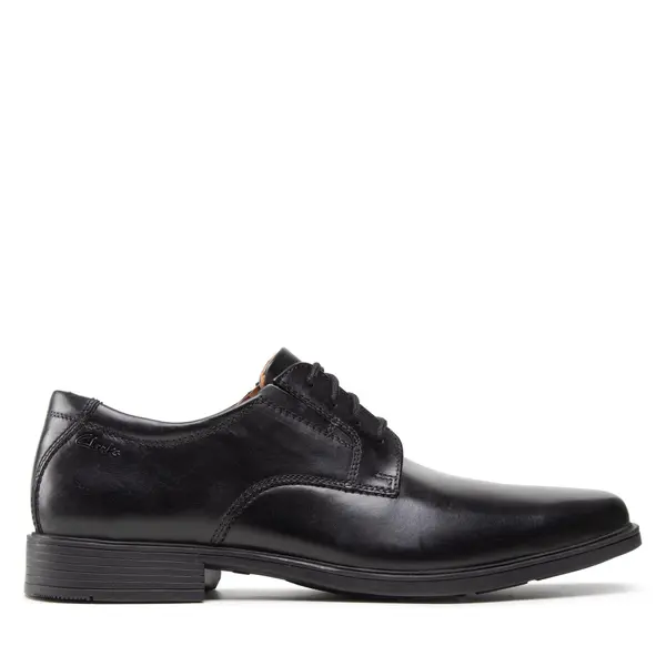 Clarks Cipele Clarks Tilden Plain 261103507 Crna