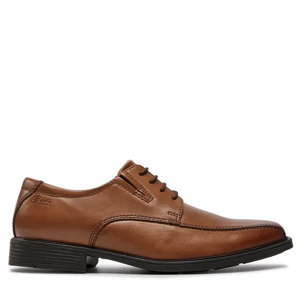 Clarks Cipele Clarks Tilden Walk 261300957 Smeđa