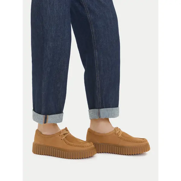 Clarks Cipele Clarks Torhill Bee 26172084 Smeđa