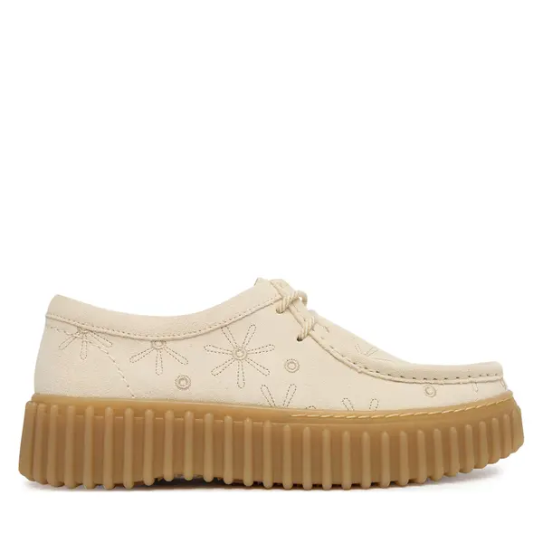 Clarks Cipele Clarks Torhill Bee 26186297 Écru