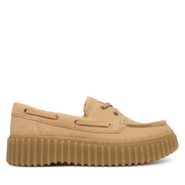 Clarks Cipele Clarks Torhill Boat 26186301 Bež