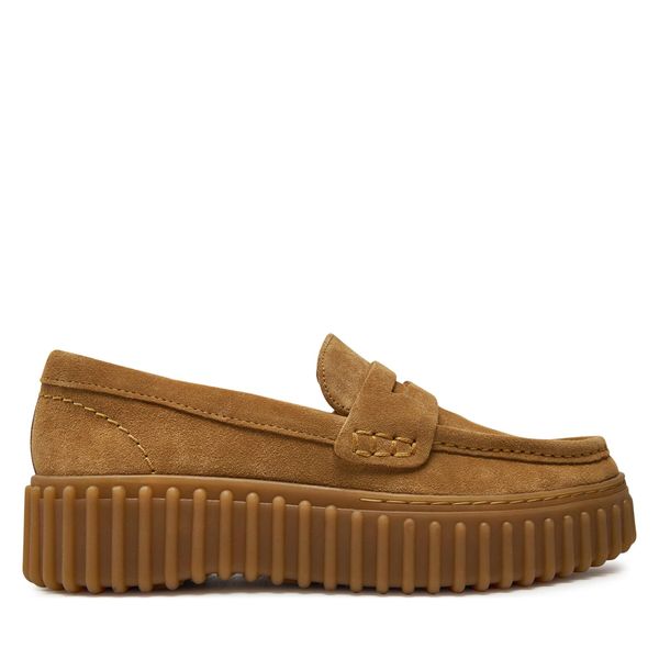 Clarks Cipele Clarks Torhill Penny 26171956 Light Tan Suede