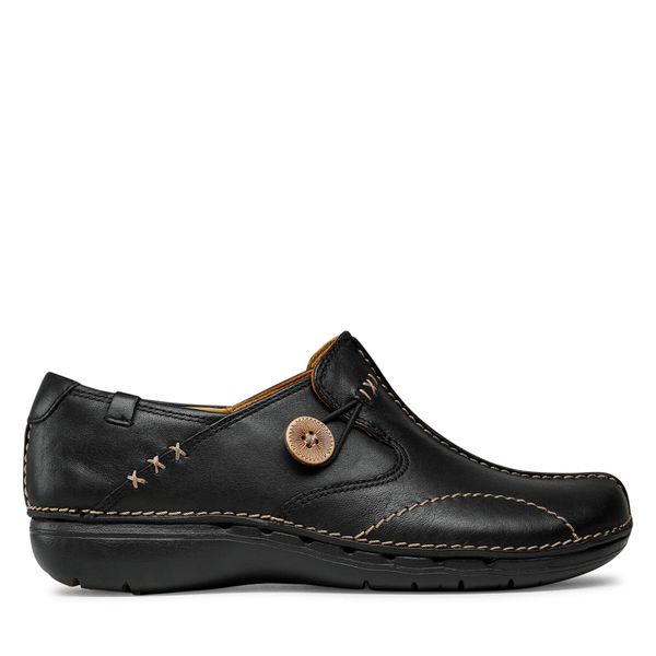 Clarks Cipele Clarks Un Loop 203128374 Black Leather