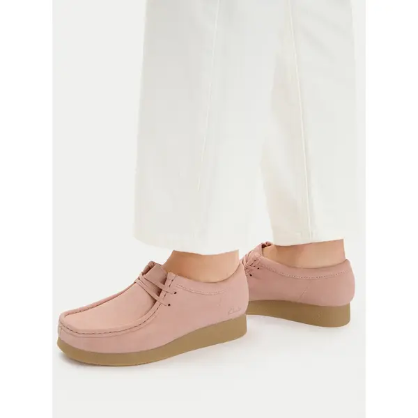 Clarks Cipele Clarks WallabeeEVOSh 26186342 Ružičasta