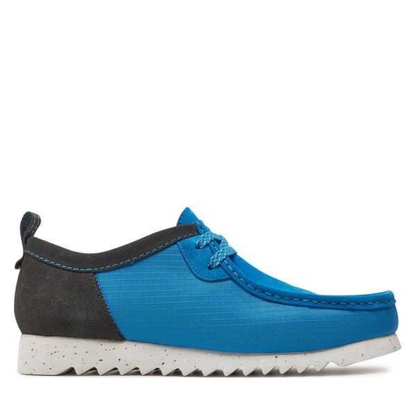 Clarks Cipele Clarks Wallabeeftrelo 26176229 Blue Combi