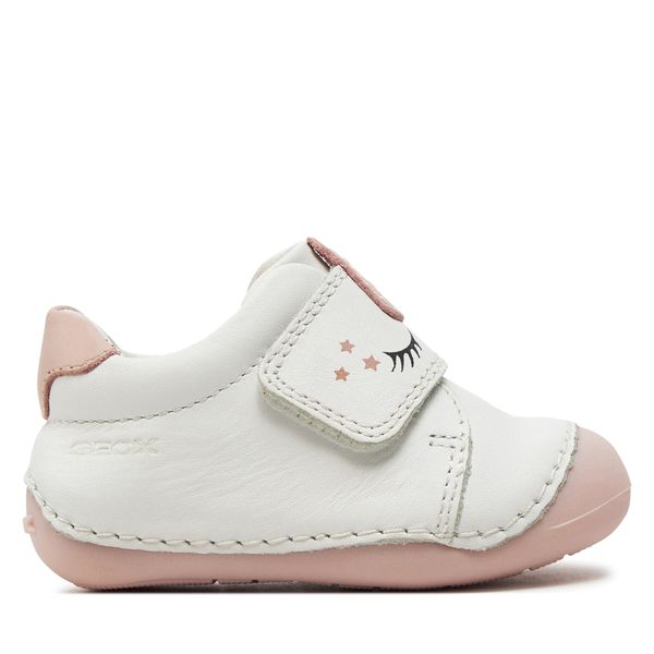 Geox Cipele Geox B Tutim Girl B3540B 00085 C1Z8W White/Lt Rose