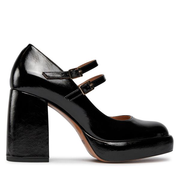 R.Polański Cipele R.Polański 1761 Czarny Naplak