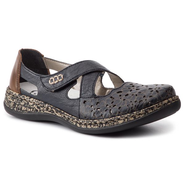 Rieker Cipele Rieker 463H4-14 Tamnoplava