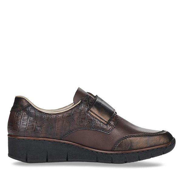 Rieker Cipele Rieker 53750-25 Antik / Merbau / Nougat 25