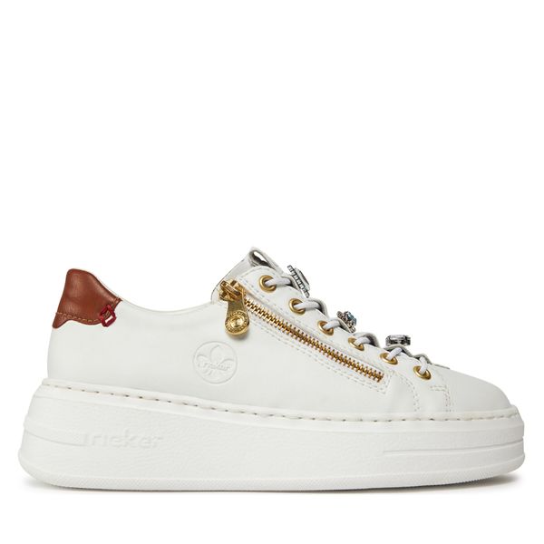 Rieker Cipele Rieker N5452-80 Bijela