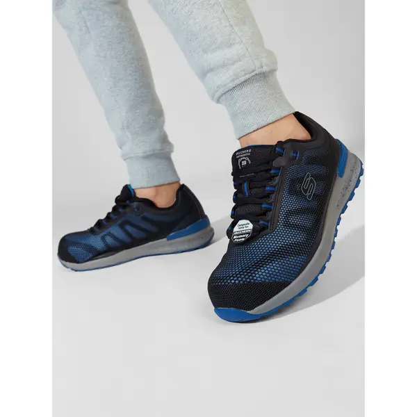 Skechers Cipele Skechers Bulklin 77180EC/BLU Crna