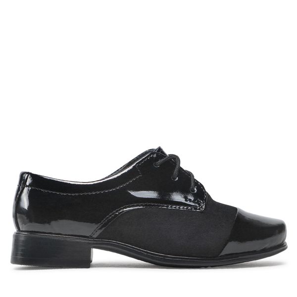 Tim Cipele Tim 068 Czarny Lakier/Welur