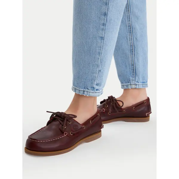 Timberland Cipele Timberland Classic Boat TB0A2Q9XEIW1 Tamnocrvena