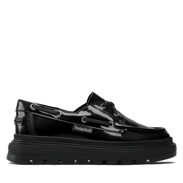 Timberland Cipele Timberland Ray City Boat Shoe TB0A5WMC0011 Black Patent Leather