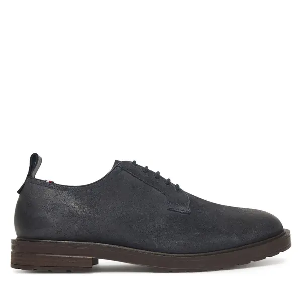 Tommy Hilfiger Cipele Tommy Hilfiger Cleated Derby FM0FM05770 Tamnoplava