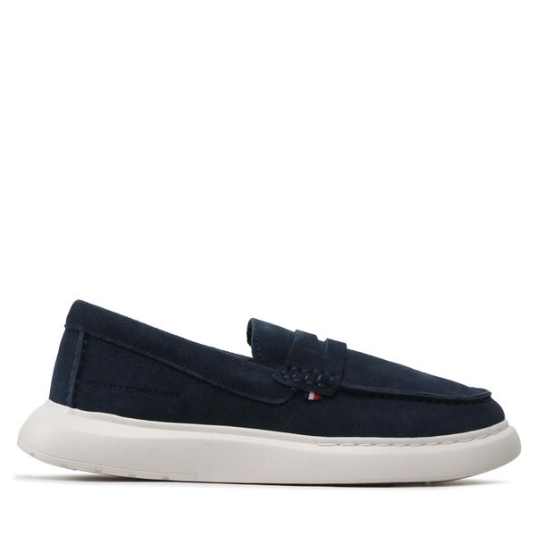 Tommy Hilfiger Cipele Tommy Hilfiger Hybrid Loafer FM0FM04440 Tamnoplava