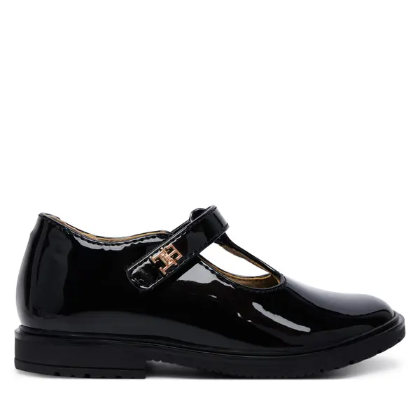 Tommy Hilfiger Cipele Tommy Hilfiger Low Cut Shoe T1A4-35126-0774 Crna