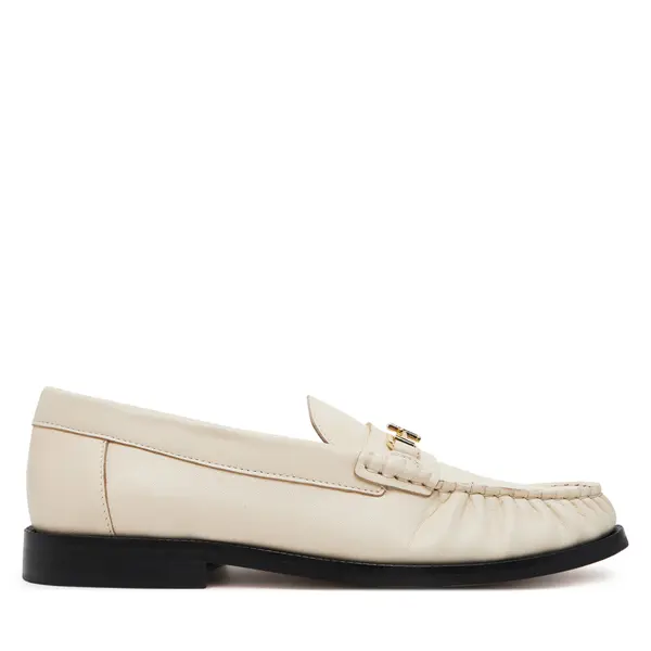 Tommy Hilfiger Cipele Tommy Hilfiger Soft Leather Horsebit Loafer FW0FW08414 Écru