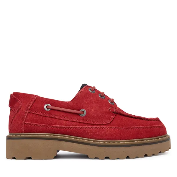 Tommy Jeans Cipele Tommy Jeans Tjw Archive '01 Low Boat Shoe EN0EN03157 Crvena