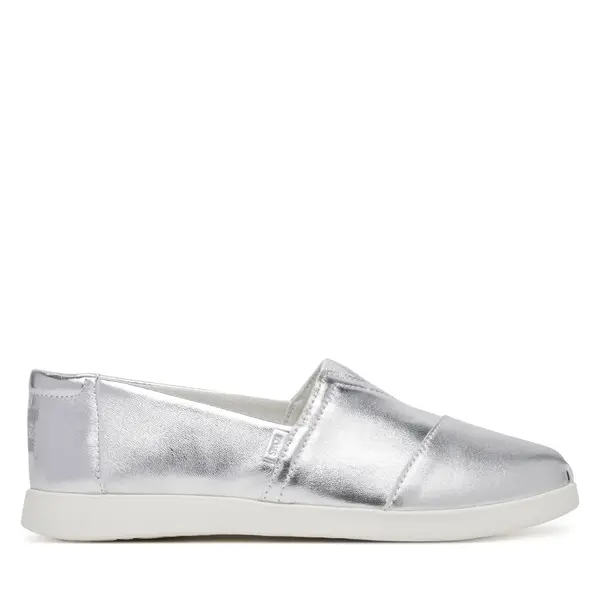 TOMS Cipele Toms Alpargata Plus 10021745 Srebrna