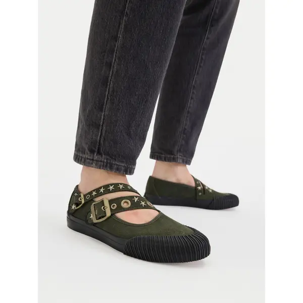 Vans Cipele Vans Mary Jane Straps VN000D9AOLV1 Zelena