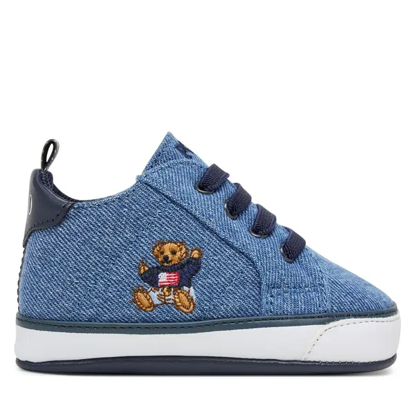 Polo Ralph Lauren Cipelice za bebe (ne za hodanje) Polo Ralph Lauren Quilton Bear Gore RL03477430 Tamnoplava