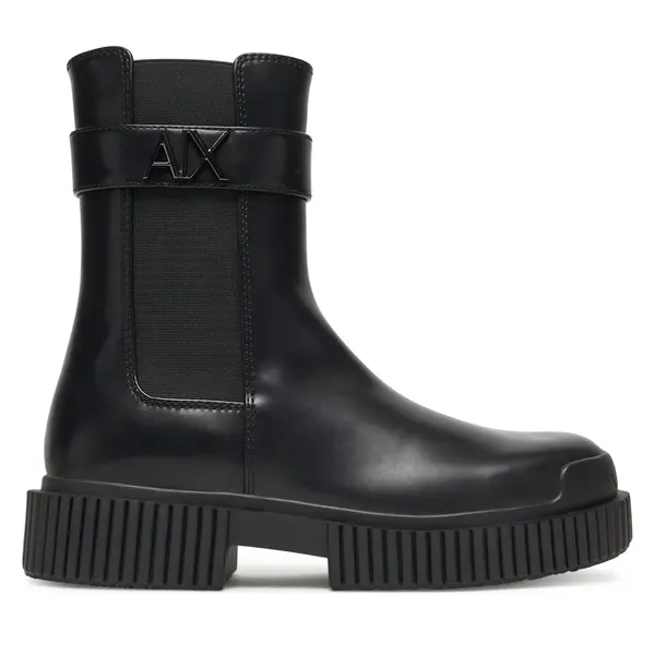 Armani Exchange Čizme Armani Exchange XW001634 AF17474 UC001 Crna