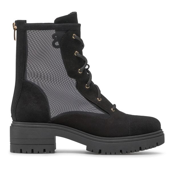 Baldowski Čizme Baldowski D03817-AFRO-003 Zamsz Czarny