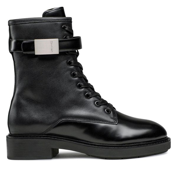 Calvin Klein Čizme Calvin Klein Combat Boot W/Hw HW0HW01360 Crna