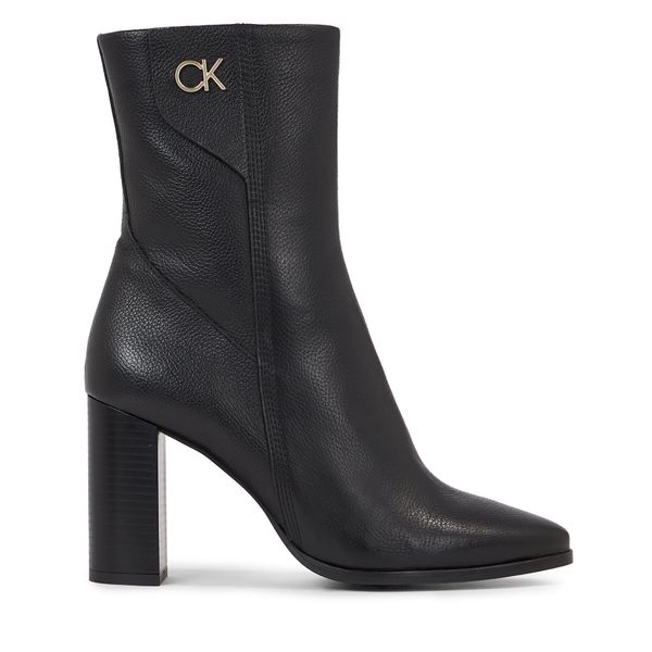 Calvin Klein Čizme Calvin Klein Cup Heel Ankle Boot W/Hw 80 HW0HW01750 Ck Black BEH