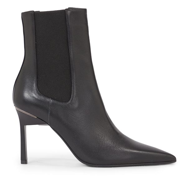 Calvin Klein Čizme Calvin Klein Geo Stiletto Chelsea Boot 90 HW0HW01708 Ck Black BEH