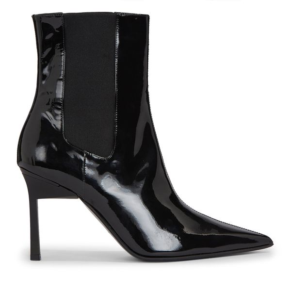 Calvin Klein Čizme Calvin Klein Geo Stiletto Chelsea Boot 90-Pat HW0HW01809 Ck Black BEH