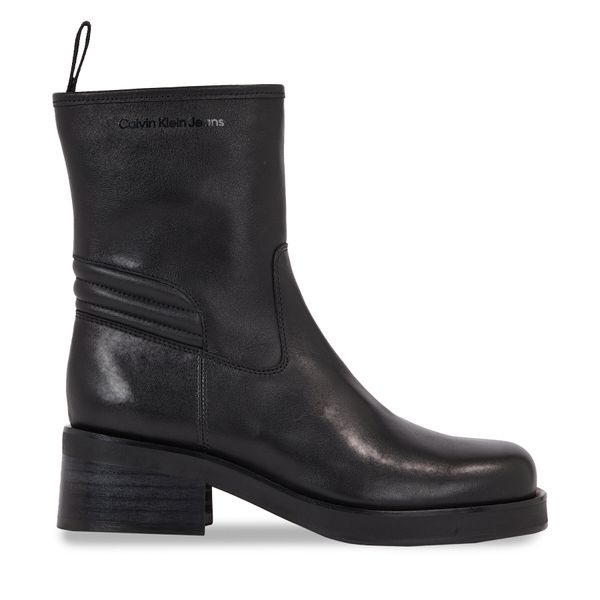 Calvin Klein Jeans Čizme Calvin Klein Jeans Biker Boot Lth Wn YW0YW01330 Triple Black 0GT