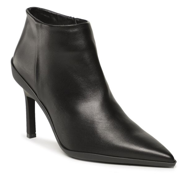 Calvin Klein Čizme Calvin Klein Wrap Stiletto Ankle Boot 90Hh HW0HW01600 Ck Black BEH