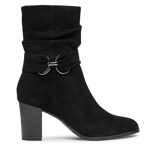 Caprice Čizme Caprice 9-25328-41 Black Suede 004