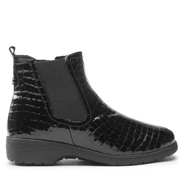 Caprice Čizme Caprice 9-25355-29 Black Croco Pa 065