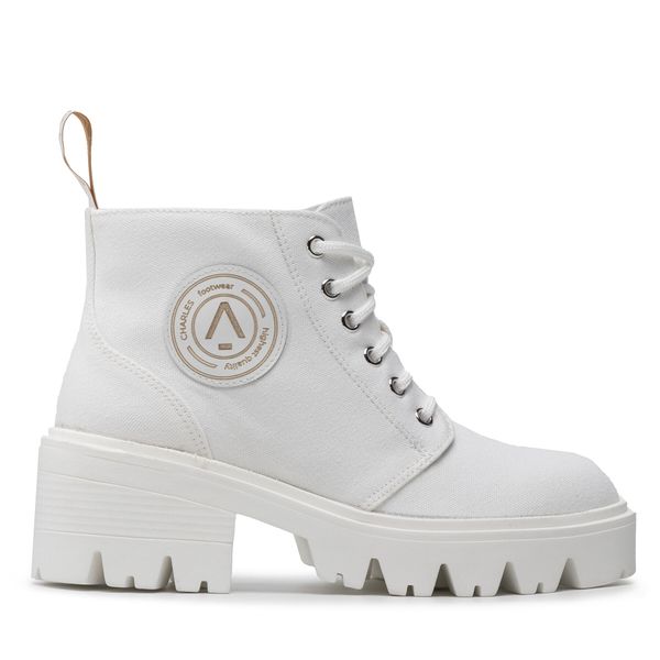 Charles Čizme Charles Danny Boots White